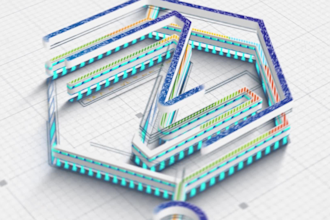 design 3d logo animation