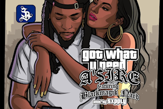 draw cartoon album, ep, single, mixtape cover