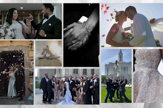 create cinematic and emotional wedding reels for instagram and tiktok