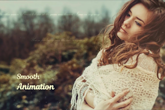 create an inspiring photo and video slideshow