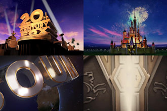 create awesome movies intro,disney, 20th,lionsgat,universal