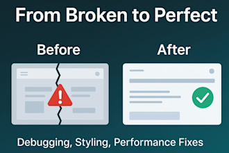 fix bugs and errors in your react or nextjs website fast