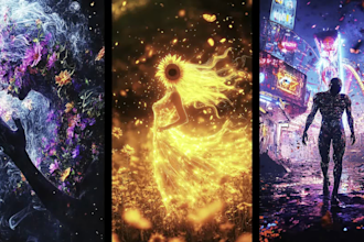 design crazy illustration image ideas with midjourney ai art