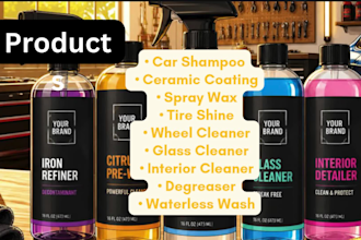 develop custom car care and detailing product formula
