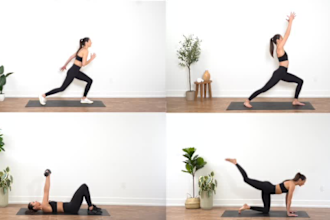 create follow along fitness videos