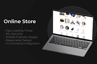build a giant ecommerce store and a mobile app to manage the site