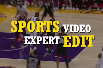 edit most popular sports videos NFL, nhl, nba