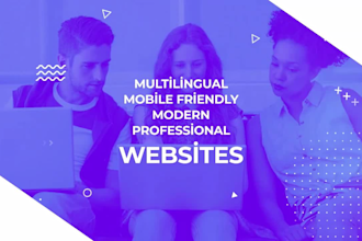 build a wordpress website or a landing page