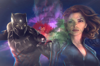 create 3d marvel intro for your logo