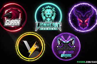 design and animate pro discord icon, logo, pfp, and banner