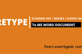 provide typing services, fast typing work in 24 hours typist