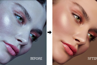 skin retouching high end photo retouching with texture saving