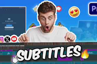 add amazing and animated subtitles to your videos