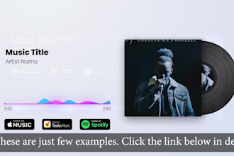 animate music visualizer choose from 30 plus styles
