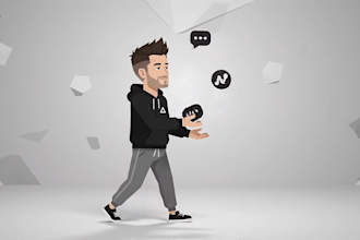 2d animation video cartoon animation character animation