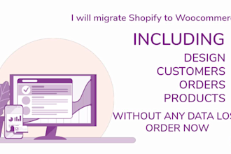 migrate shopify store and products to woocommerce fix bugs