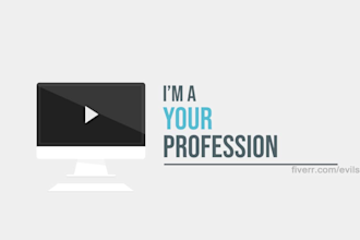 create your digital resume or cv portfolio video