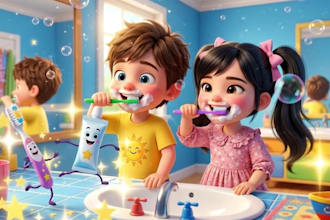 3d ai pixar style kids nursery rhymes video ai cocomelon style for todders