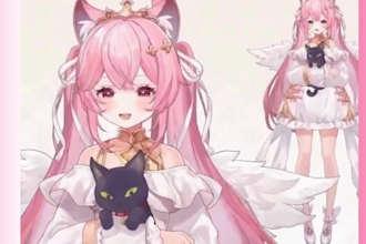 draw vtuber model live2d model vtuber character quality anime 2dvtuber model rig