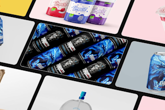do 3d package design, label design, product packaging and mailer box design