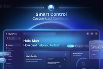 create saas explainer video with animated UI