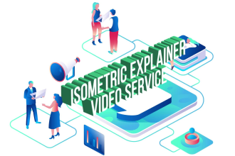 offer 2d isometric video or animated isometric explainer ads