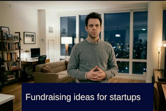 create investor ready pitch deck video or fundraising video for startups