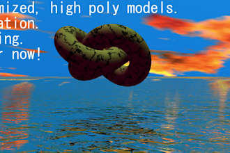 make high quality 3d models