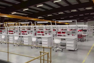 do 3d factory animation, warehouse video, and explainer video
