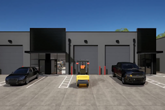 do warehouse 3d walkthrough factory process automation 3d industrial animation