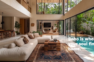 do boho, bali, scandinavian interior design ,home and office decor