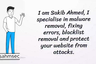 secure hacked wordpress website and remove malware