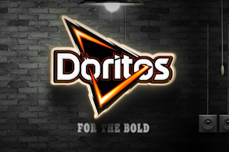 make  3d logo intro light neon animation
