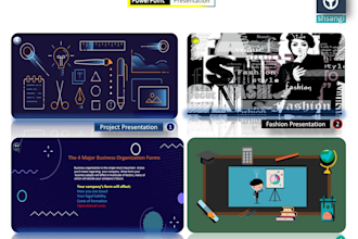 design stunning business or academic presentations in powerpoint