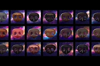 create nft collection for your crypto art nft design pixel art cartoon character