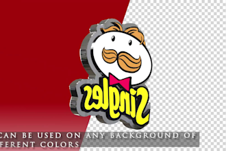 seamless 3d rotation of your logo, text, or images