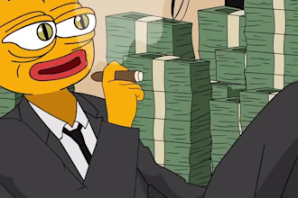 do crypto meme video telegram sticker, gifs, emojis, meme artwork illustration