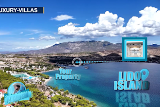 do real estate promo editing with map animation and property highlight