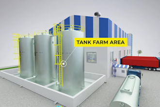 do 3d industrial animation 3d factory facility  manufacturing plant walkthrough