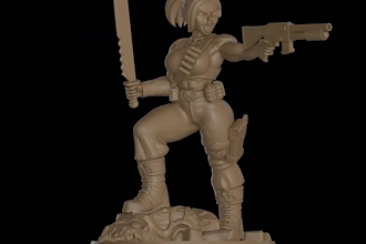 sculpt 3d model, tabletop game, 3d sculpture, 3d character for 3d printing