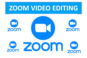 edit, cut, split zoom meeting videos, interviews and webinar
