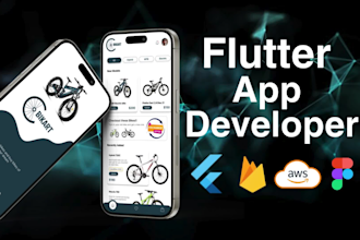 do ui ux design, flutter mobile app development, design, flutterflow developer