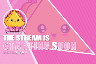 create custom animated twitch pack for your stream