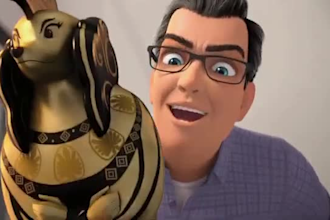animate 3d animated music video, 3d cartoon animation, 3d ai video, trailer