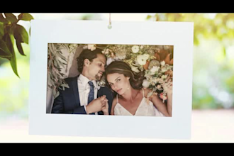 do wedding birthday anniversary valentine video slideshow
