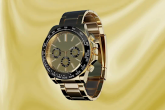 do 3d watch rendering, watch design, cgi watch animation, watch modelling, ads