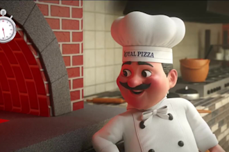 create a realistic 3d food models and animations for ads, menus, or packaging