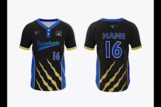 design custom baseball jerseys and team uniforms