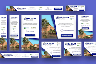 design professional gif google banner ads