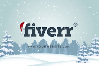 make this christmas greeting animation